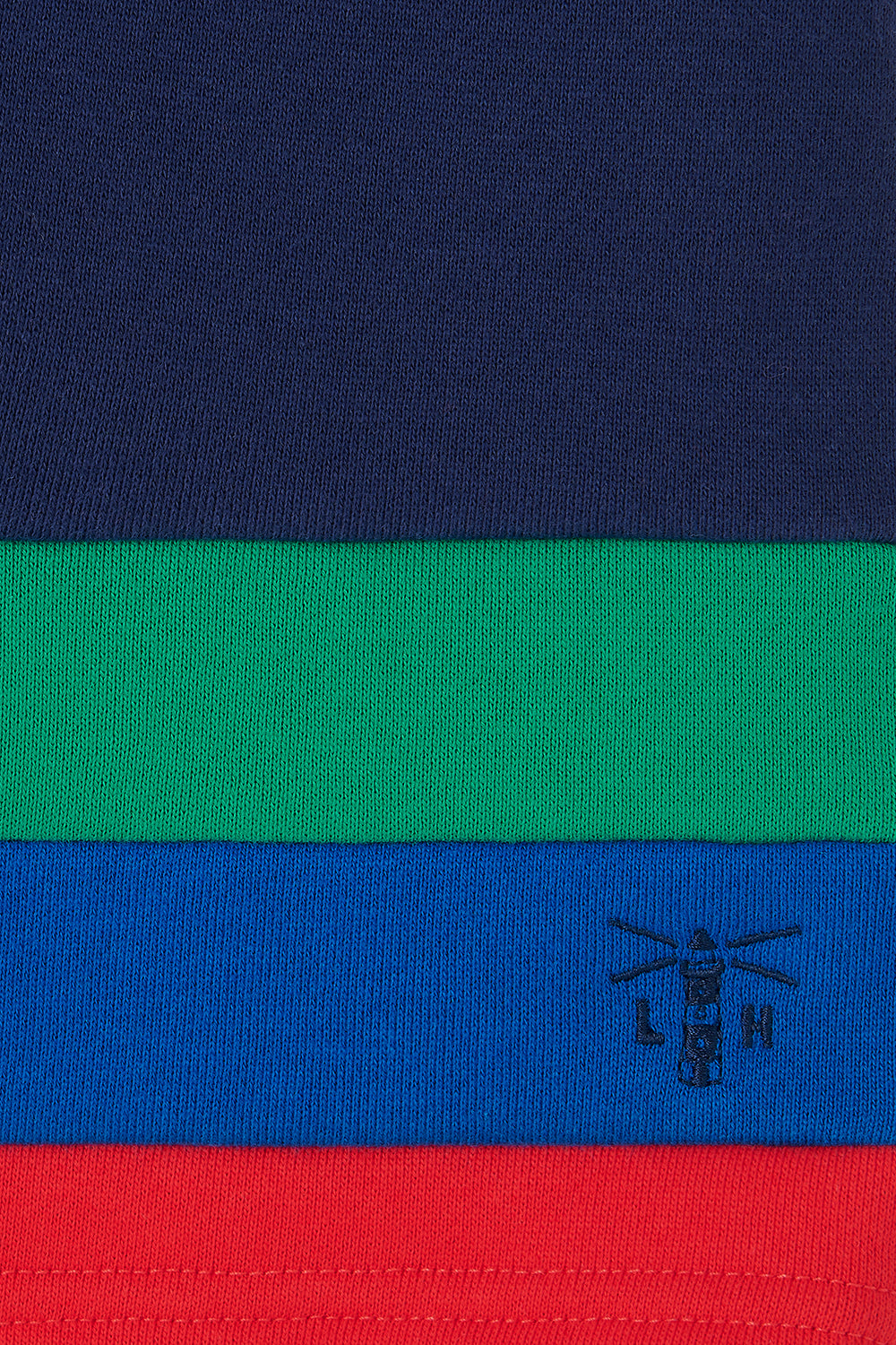 Lighthouse Kids Louie shorts - Navy / Green / Blue / Red Stripe