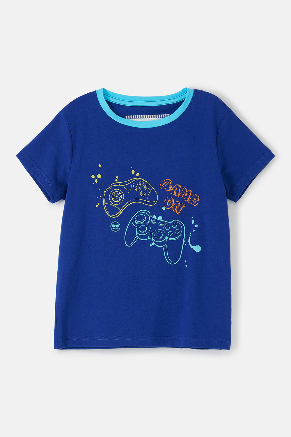 Lighthouse Kids Oliver Short Sleeve Tee - Gaming Print