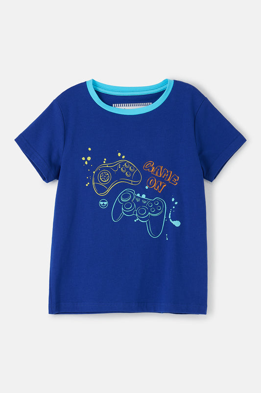 Lighthouse Kids Oliver Short Sleeve Tee - Gaming Print