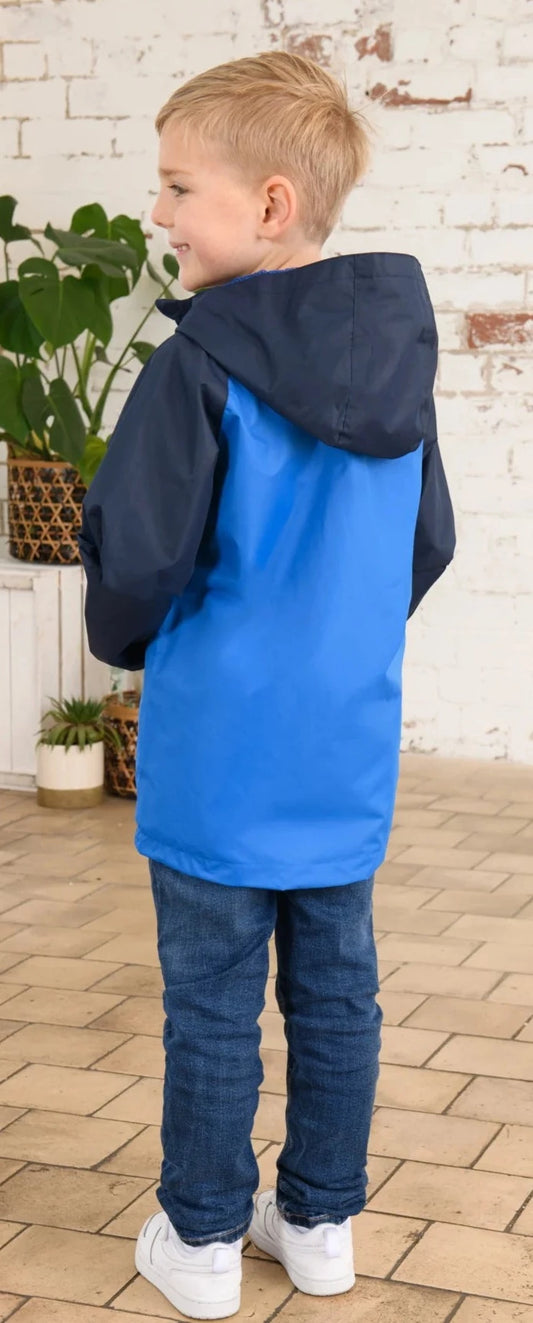 Lighthouse Kids 'Caleb' Waterproof Jacket - Navy