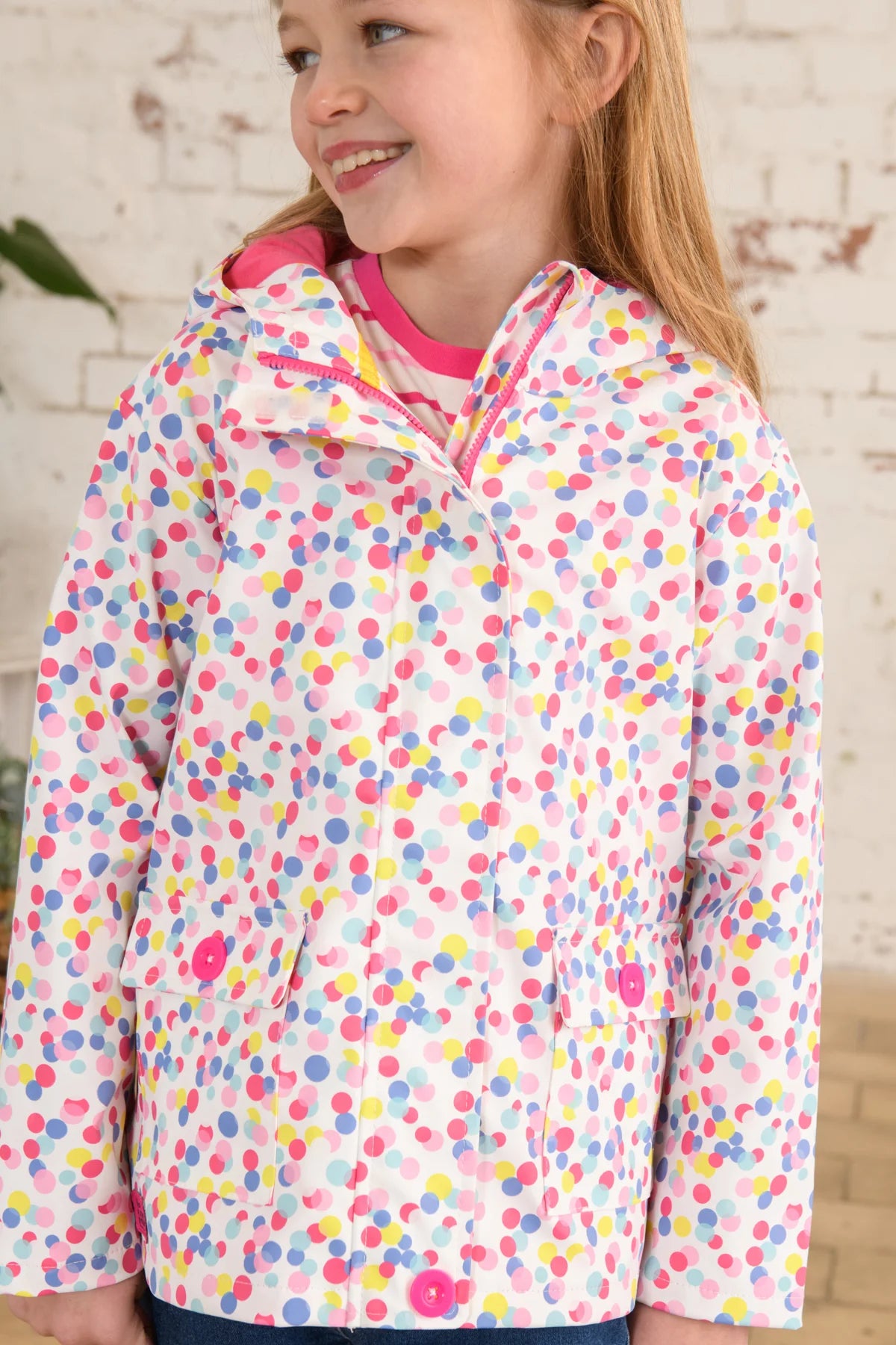 Lighthouse Kids Heidi Waterproof Jacket - Confetti