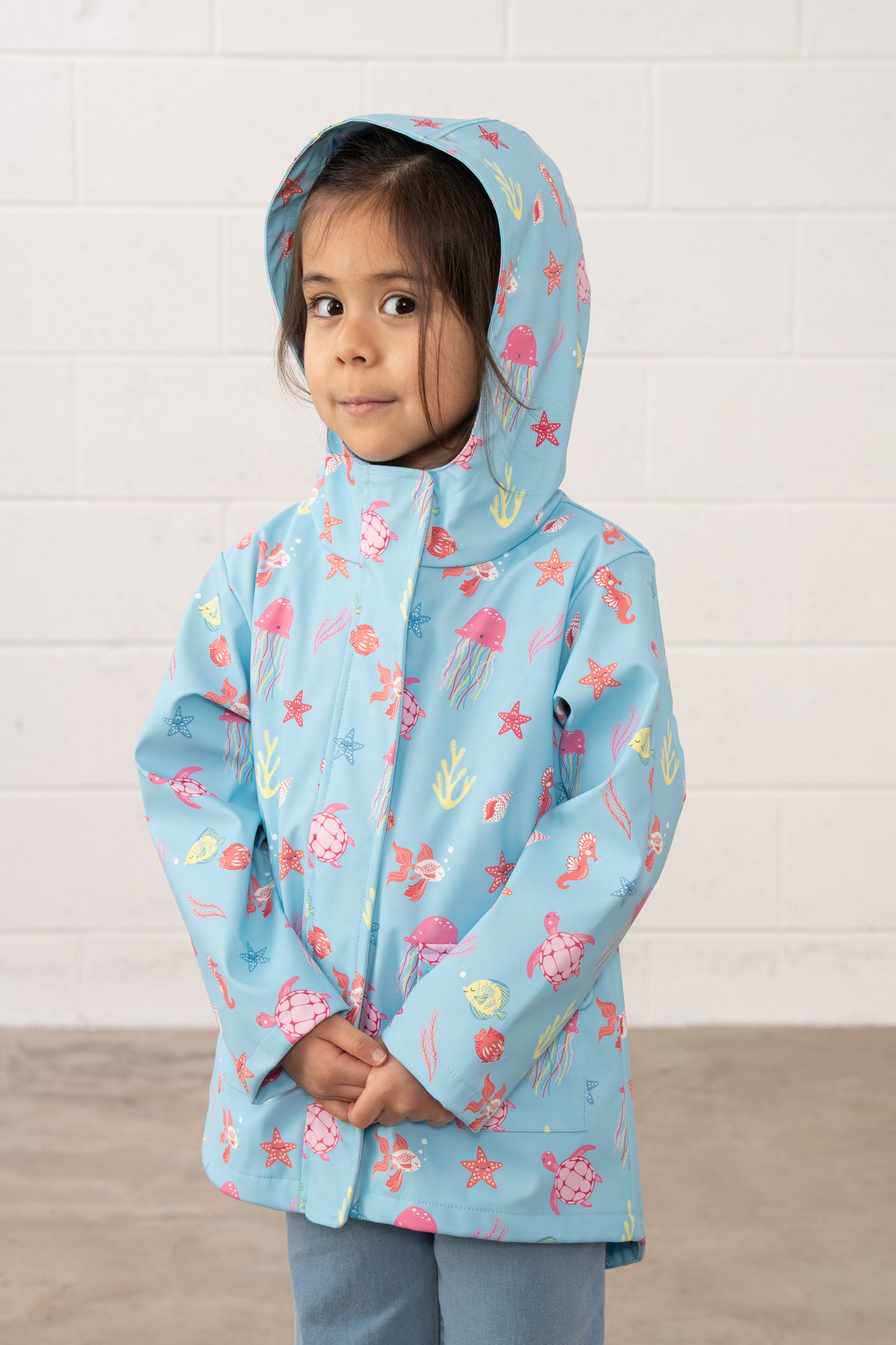 Lighthouse Kids Heidi Waterproof Jacket - Under the Sea