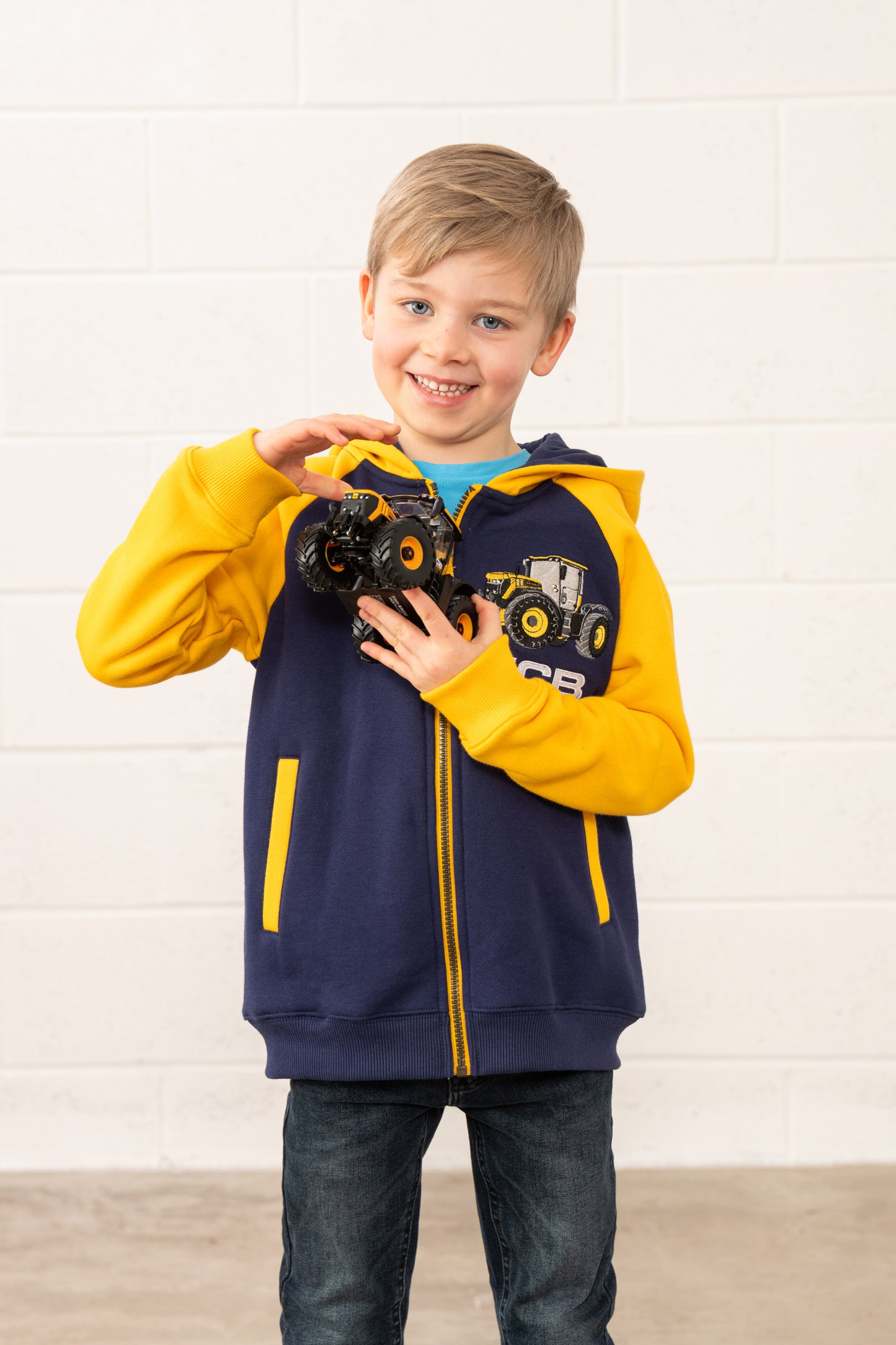 Lighthouse Kids Jackson Full Zip Hoodie - JCB Print