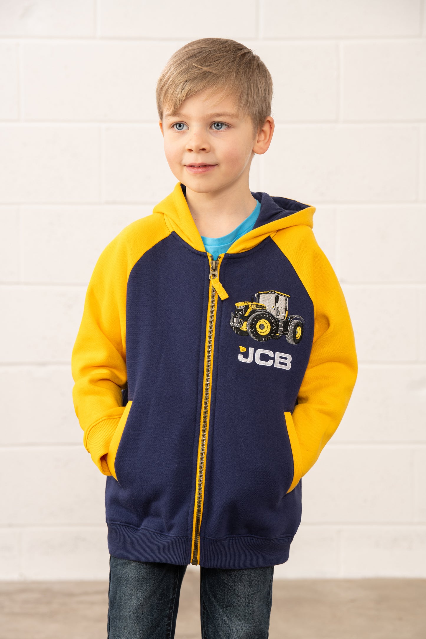 Lighthouse Kids Jackson Full Zip Hoodie - JCB Print