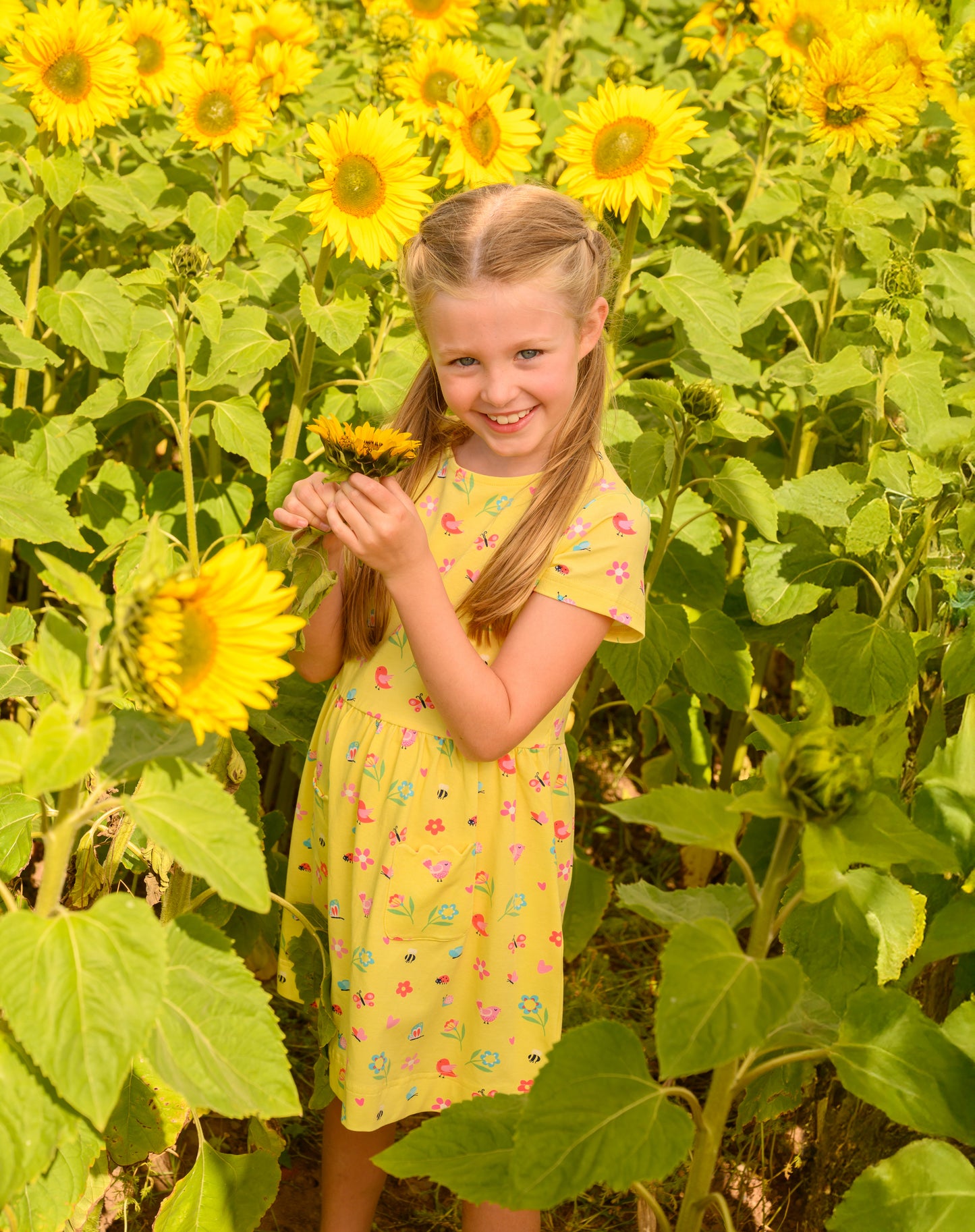 Lighthouse Kids Marnie Dress - Spring garden