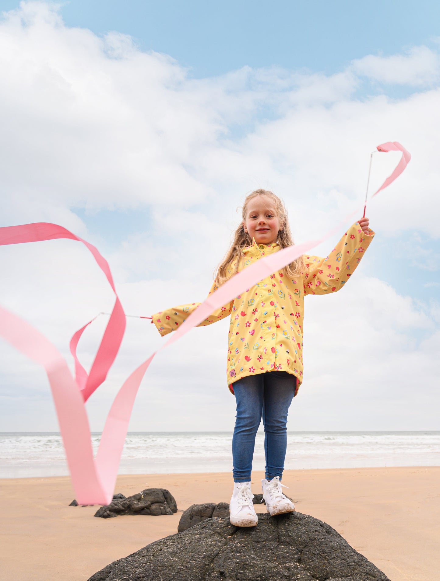 Lighthouse Kids Olivia Waterproof Jacket - Spring Garden