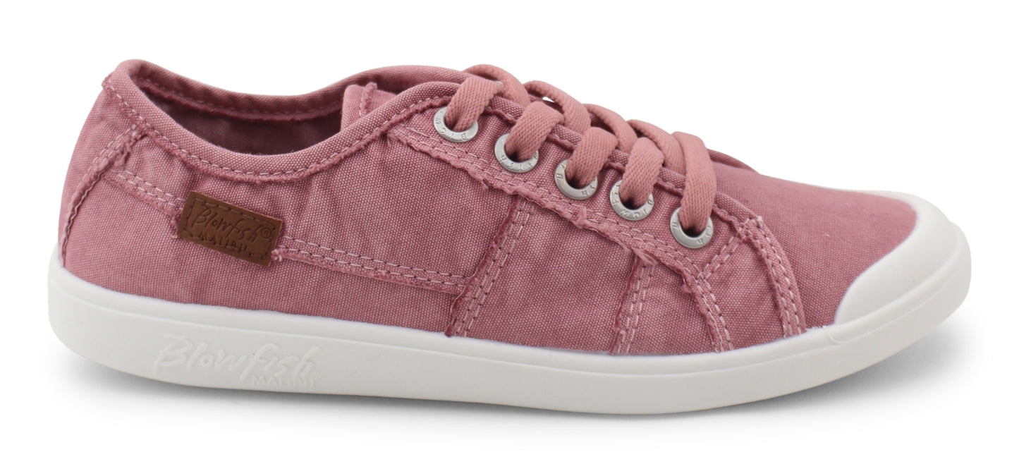 Blowfish Womens 'Vesper' Washed Canvas Shoes - Sunset Pink