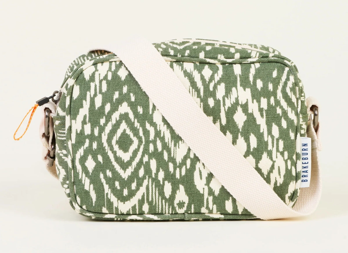 Brakeburn Ikat Mix Camera Bag - Khaki