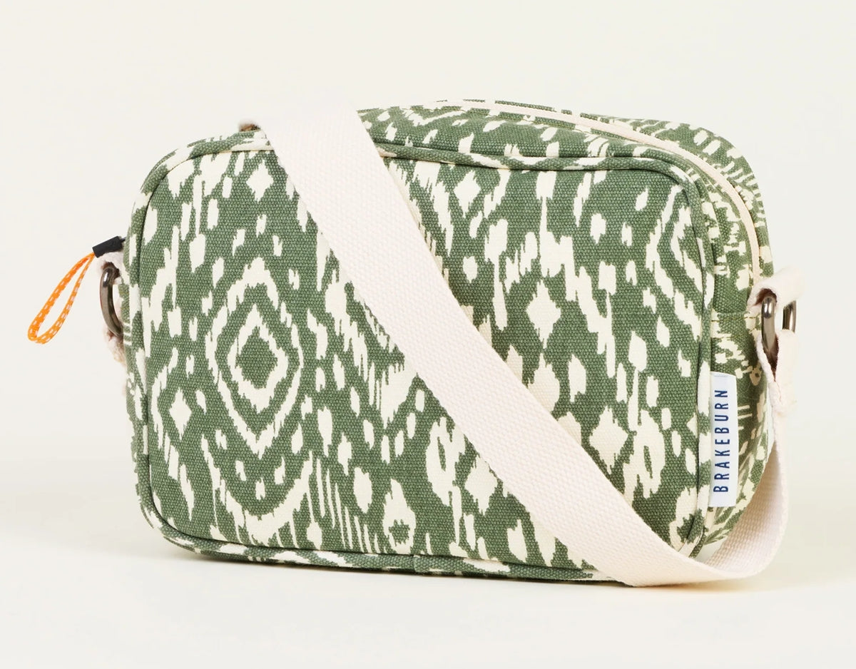 Brakeburn Ikat Mix Camera Bag - Khaki