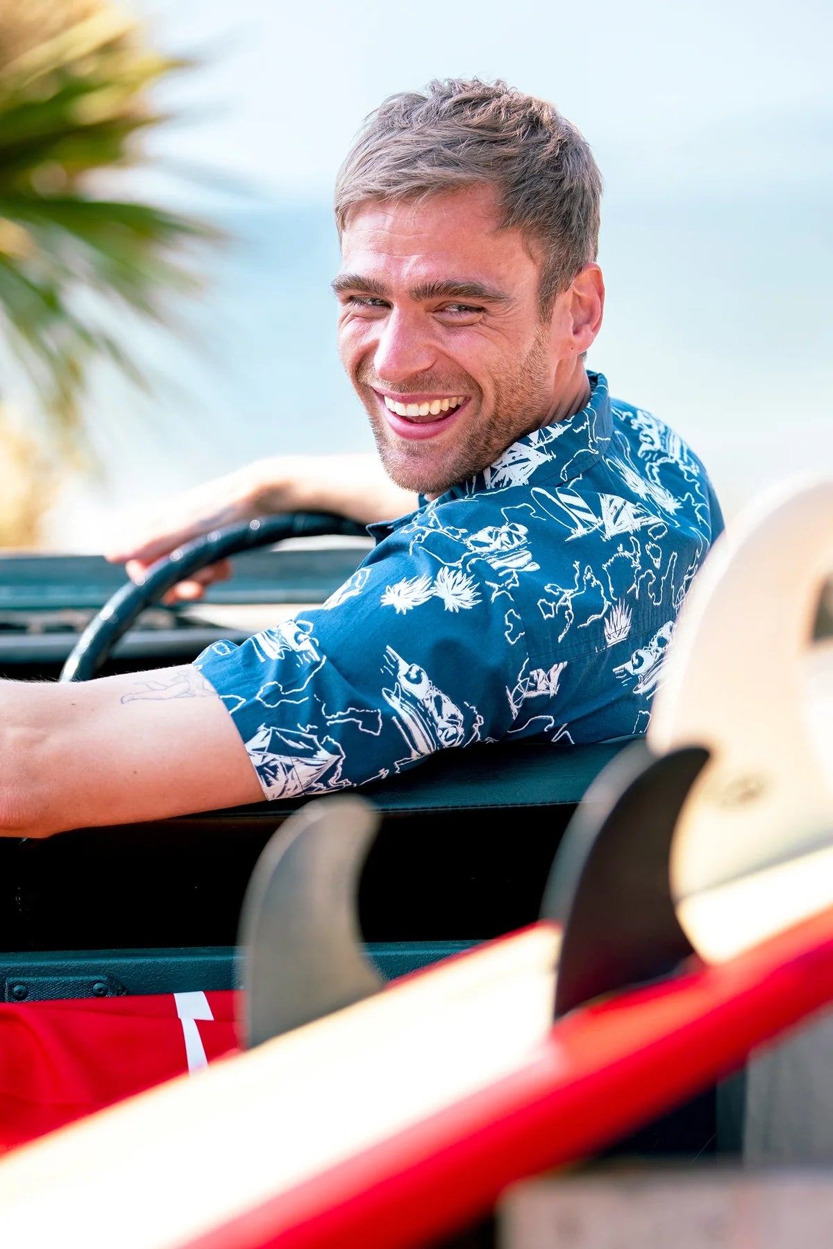 Brakeburn Mens Harbour Shirt - Navy