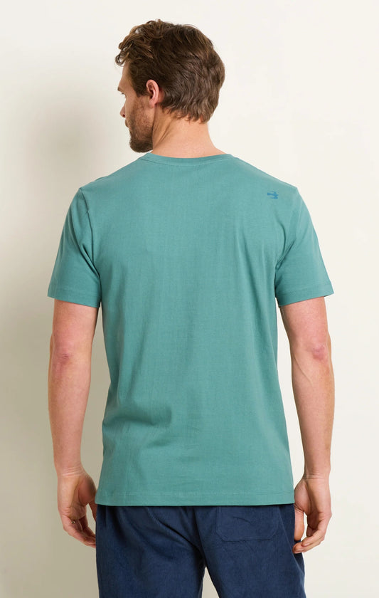 Brakeburn Mens Surfer Tee - Green
