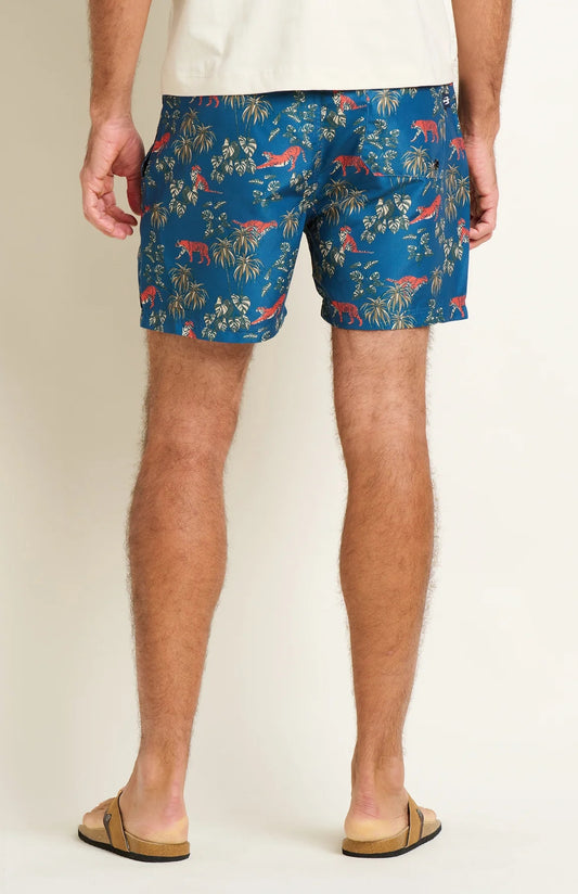 Brakeburn Mens Tigers Swimshort - Blue