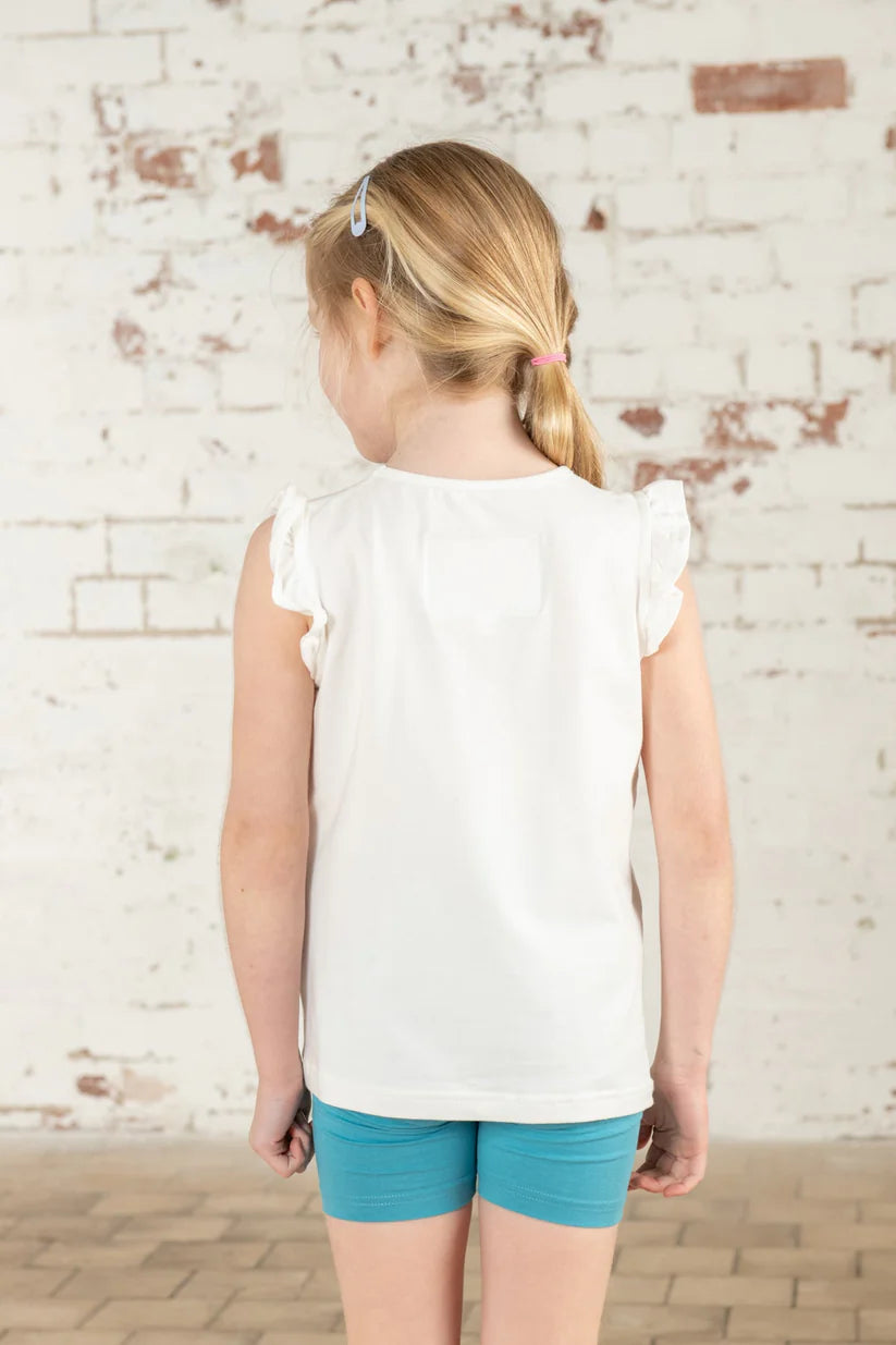 Lighthouse Kids Swing T-Shirt - Pink Tractor Friends