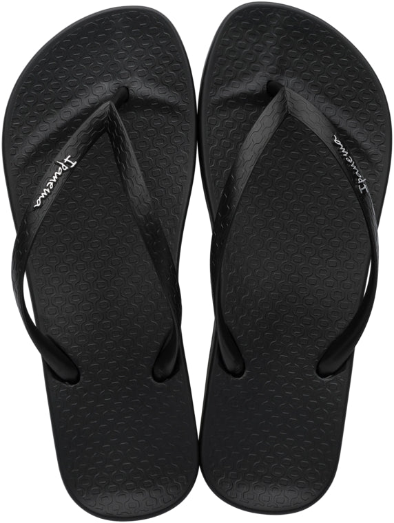 Ipanema Womens Anatomical Colours Fem Flip Flops - Black / Black