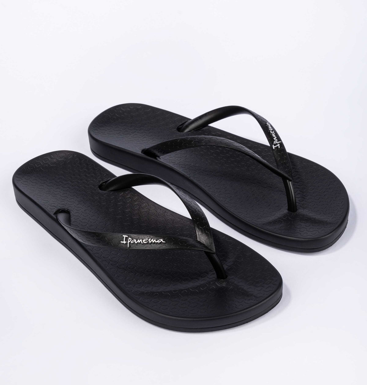 Ipanema Womens Anatomical Colours Fem Flip Flops - Black / Black