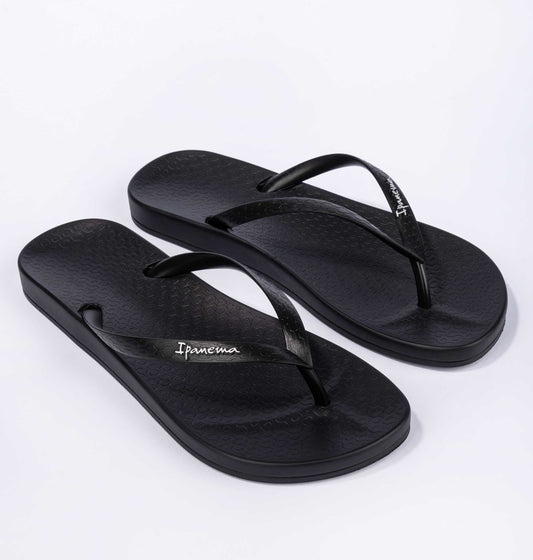 Ipanema Womens Anatomical Colours Fem Flip Flops - Black / Black
