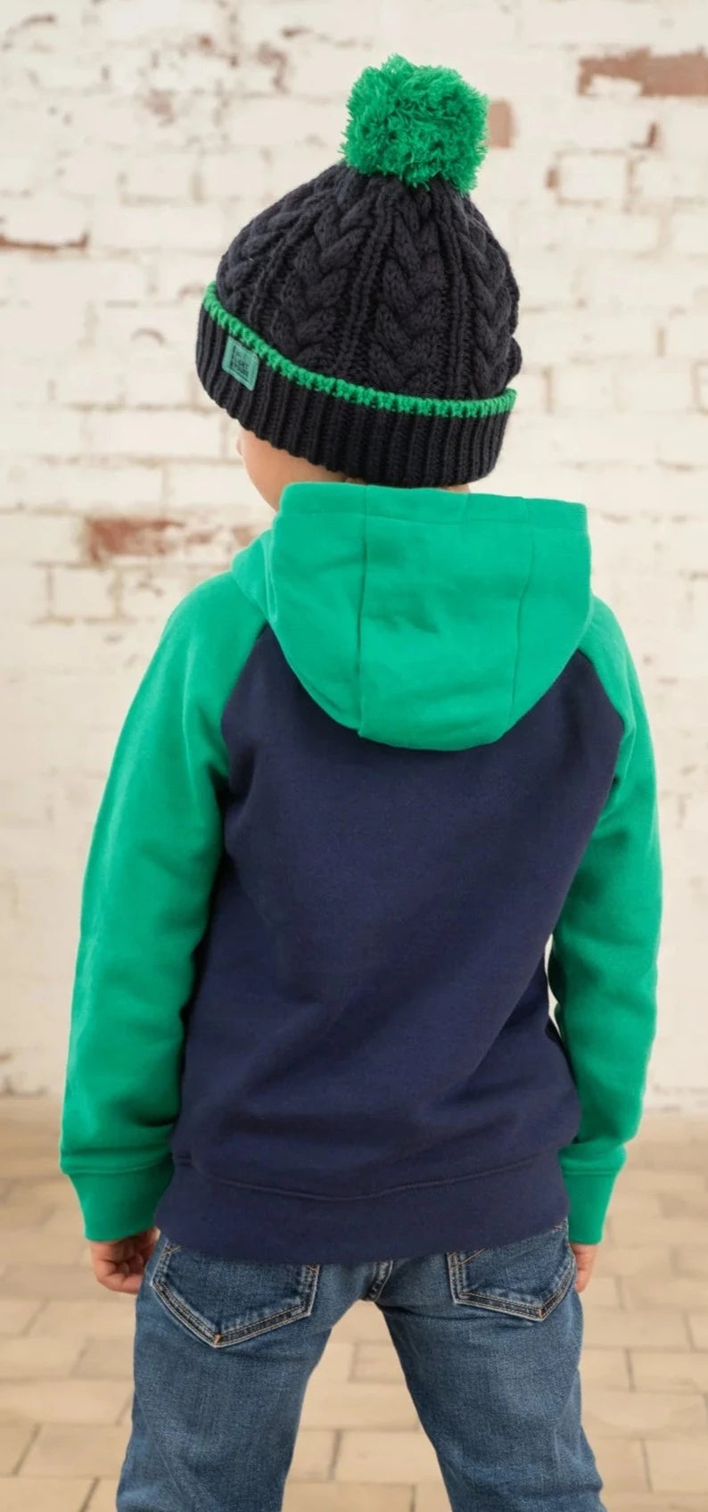 Lighthouse Kids 'Jack' Tractor/Slurry Tank Hoodie - Green