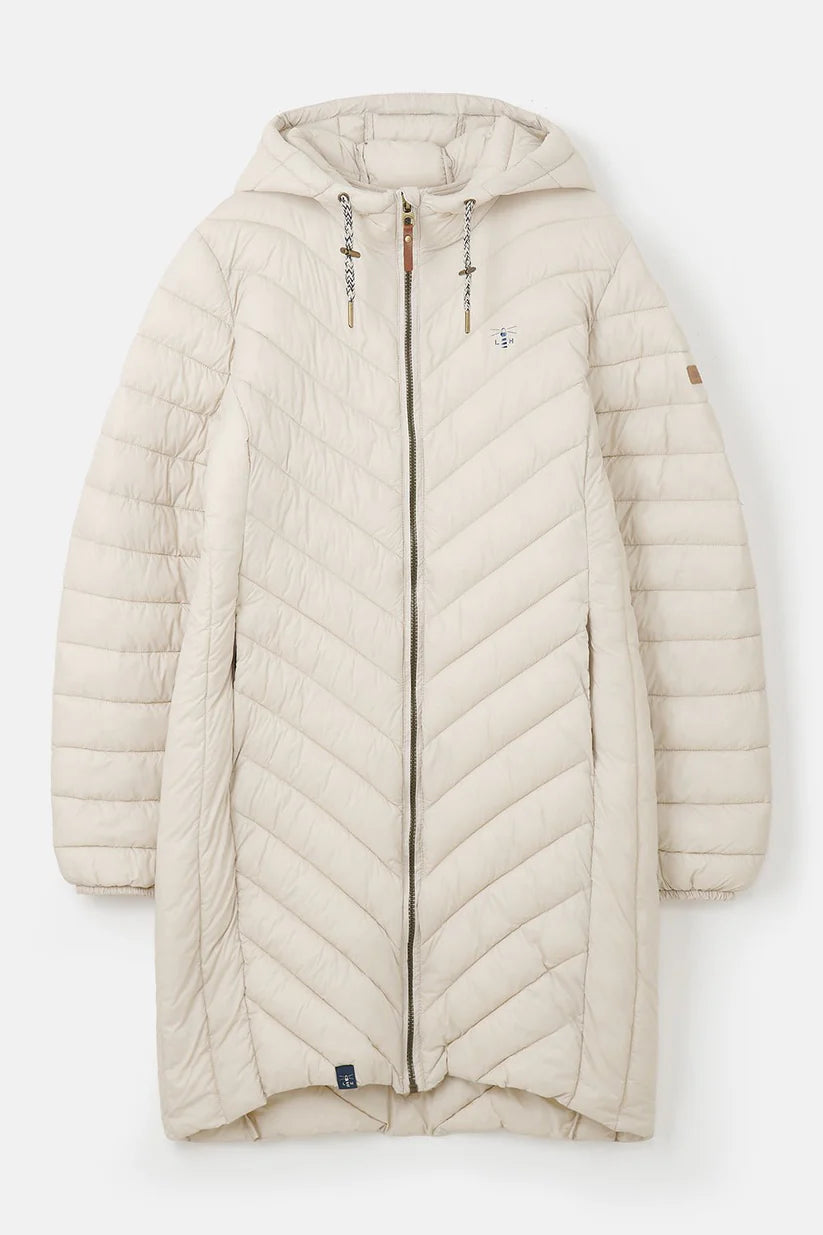 Lighthouse Womens Laurel Padded Hooded Coat - Irish Cream