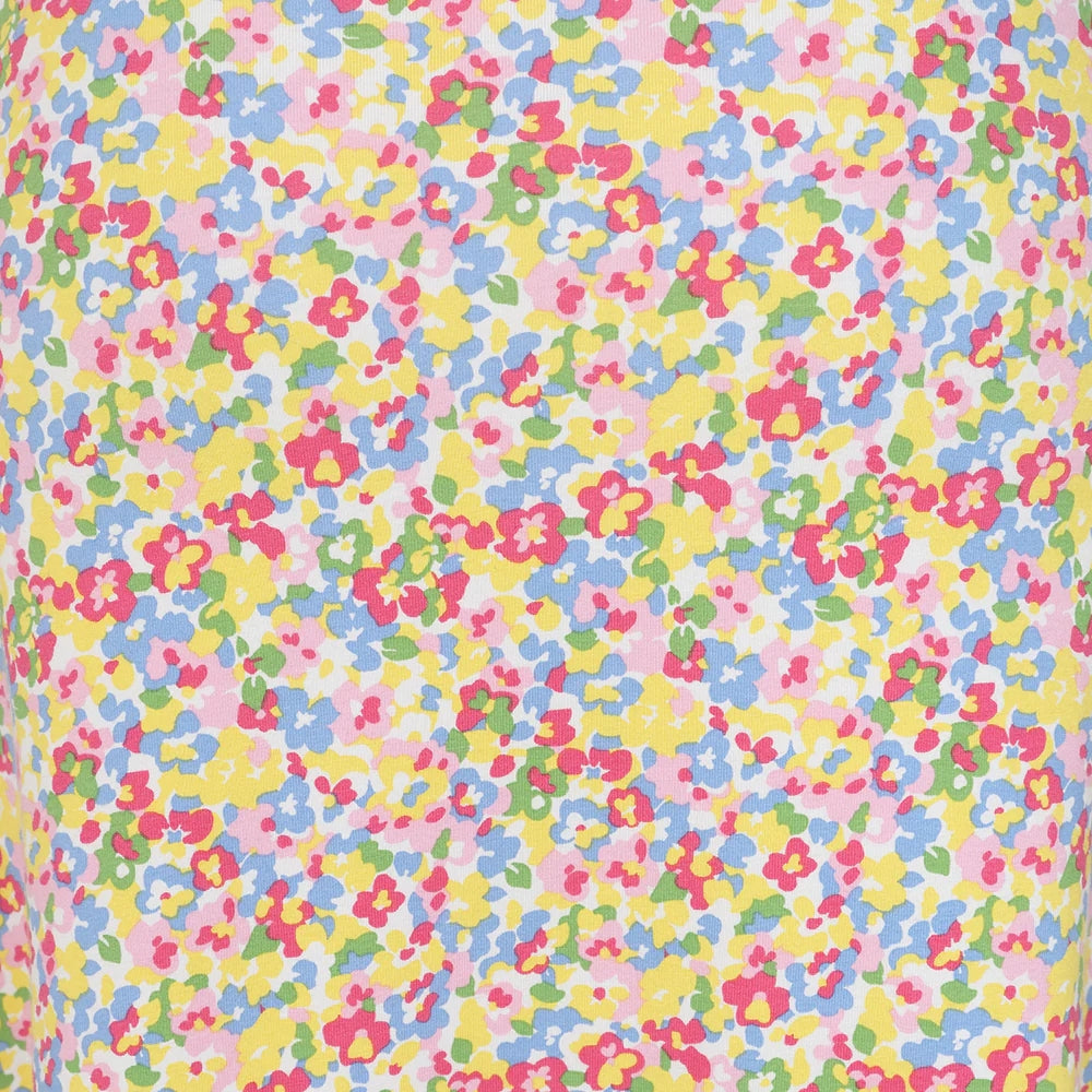 Bright multi-coloured floral pattern women's skirt from Lazy Jacks.