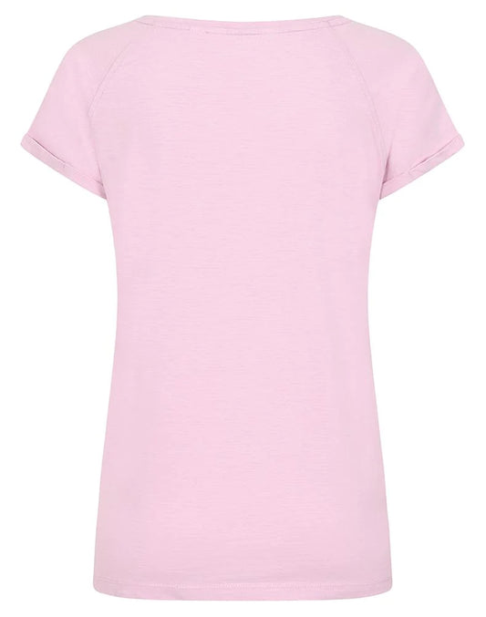 Lazy Jacks LJ163 women's Pink short sleeve t-shirt.