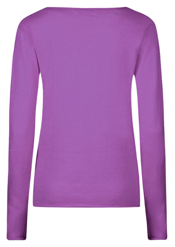 Lazy Jacks Womens LJ125 Cardigan - Striking Purple