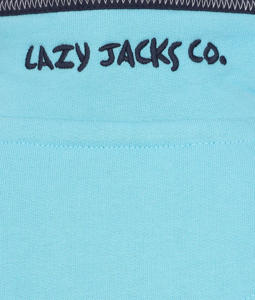 Lazy Jacks Kids LJ19C Colour Block Stripe Sweatshirt - Spearmint