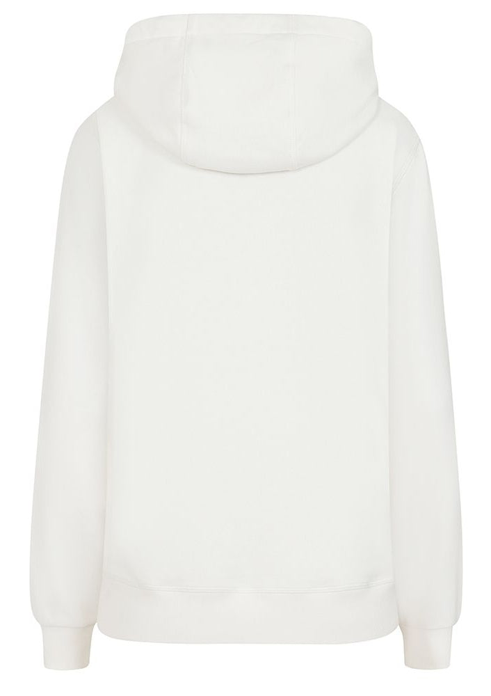 Lazy Jacks LJ101 women's zip through hoody in chalk white.