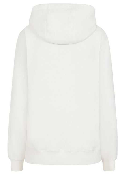 Lazy Jacks LJ101 women's zip through hoody in chalk white.
