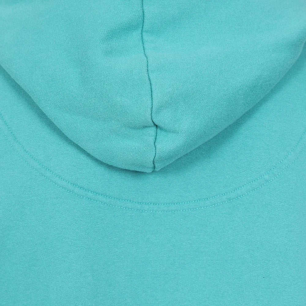 Men's hooded Lazy Jacks LJ21 sweatshirt in Jade.
