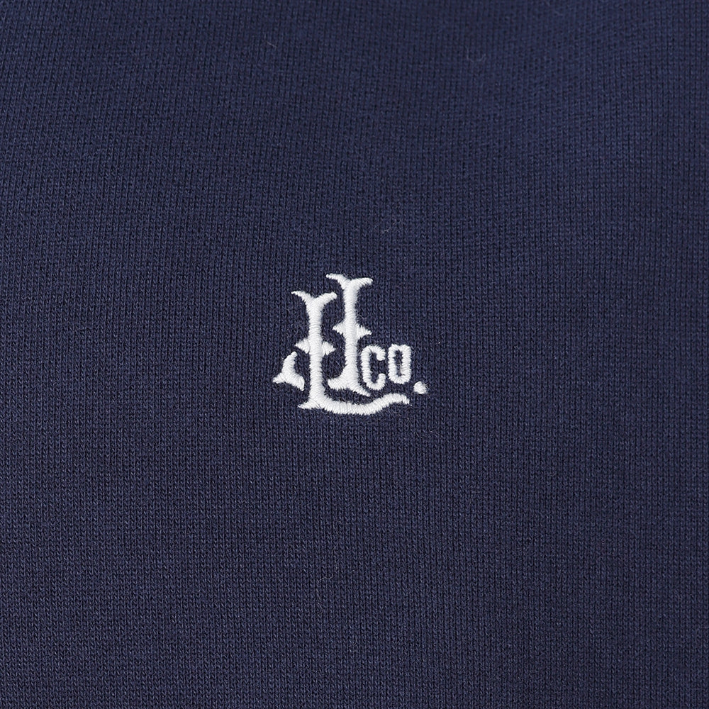 Men's Lazy Jacks LJ40 1/4 zip sweatshirt from Lazy Jacks in Marine Navy.