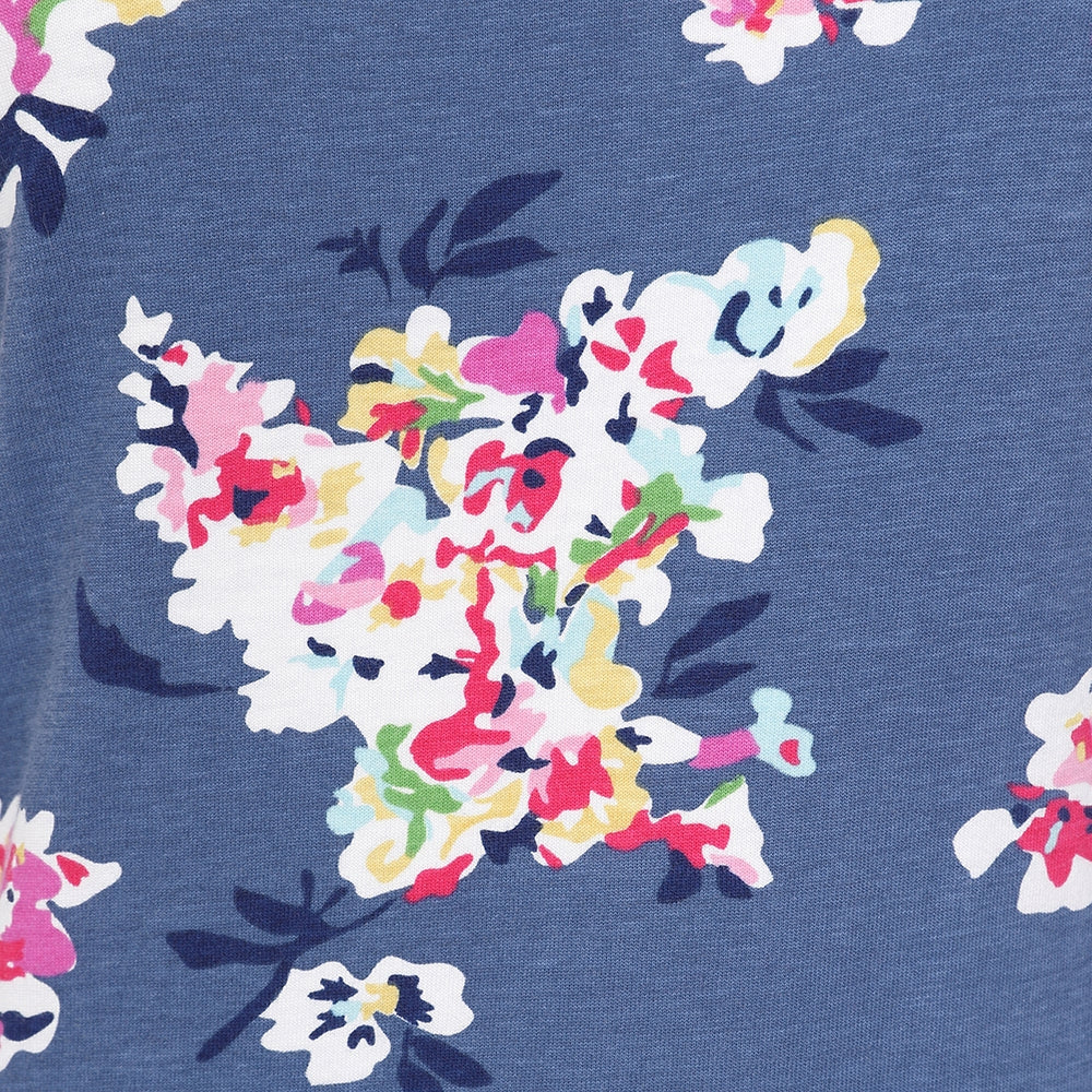 Lazy Jacks Womens LJ8P Short Sleeve Tee - Wildflower Print