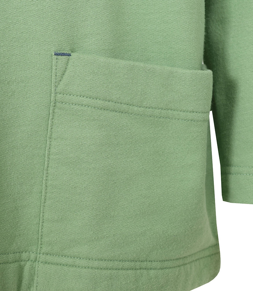 Lazy Jacks Womens LJ94 Roll Neck Sweatshirt - Grass Green