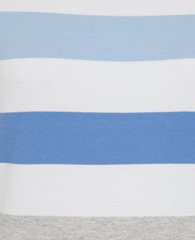 Lazy Jacks Womens LJ97M Long Sleeve Stripe Tee - Blues