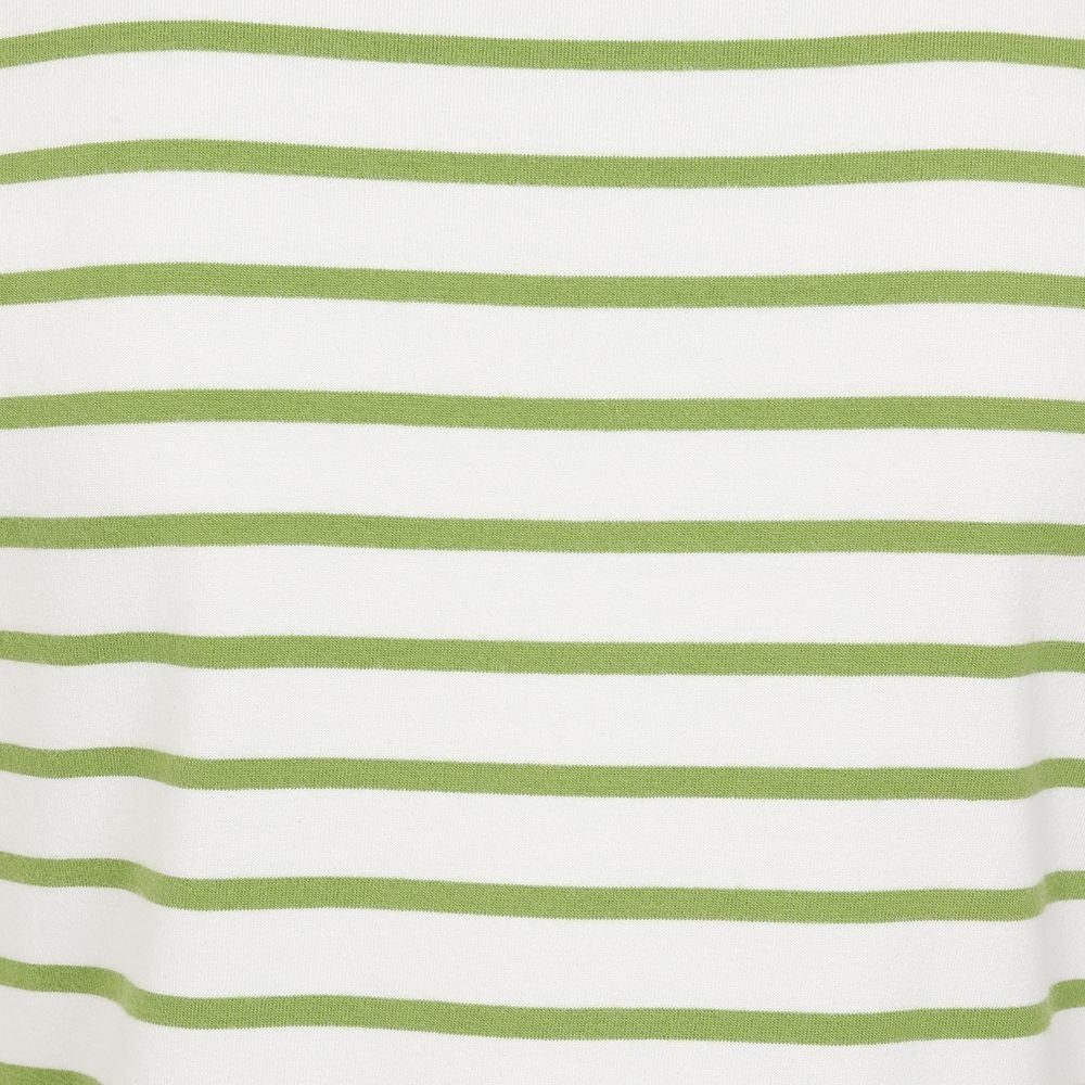 Lazy Jacks Womens LJ8 Short Sleeve Stripe Tee - Lime