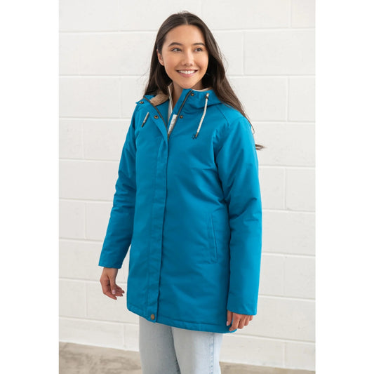 Lighthouse Womens Scarlet Waterproof Jacket Teal Blue