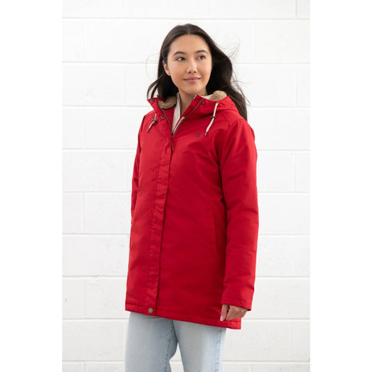 Lighthouse Womens Scarlet Waterproof Jacket Red