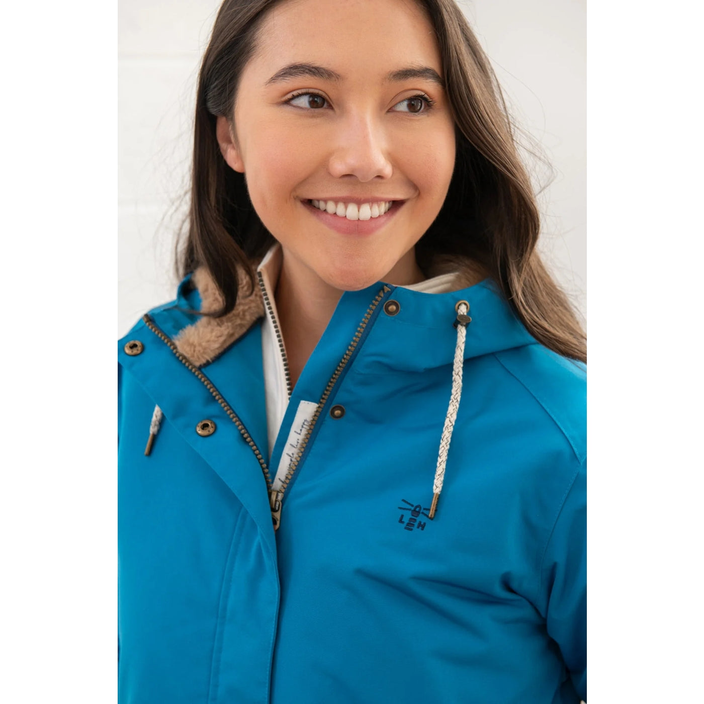 Lighthouse Womens Scarlet Waterproof Jacket Teal Blue