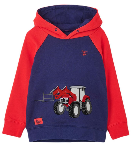 Lighthouse Kids 'Jack' Front loader Hoodie - Red