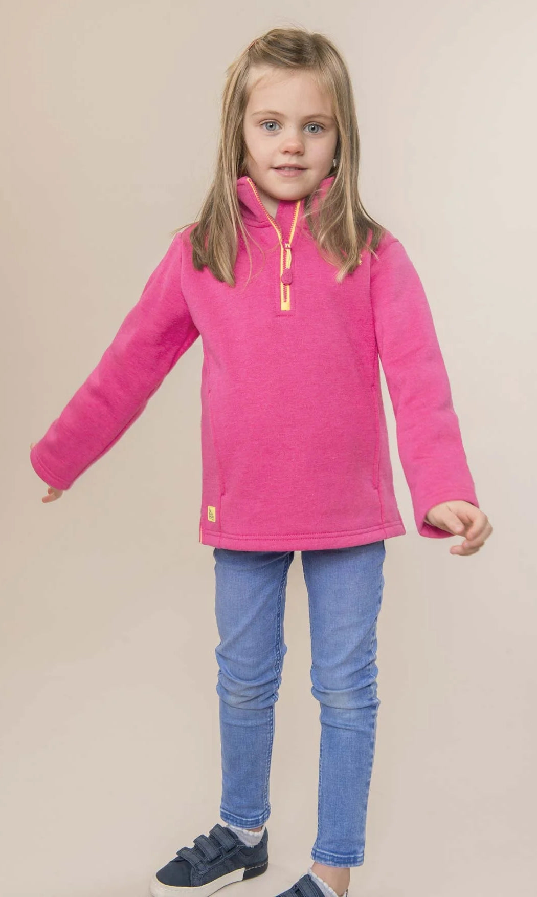 Lighthouse Kids Robyn Sweatshirt - Fuchsia Pink Marl