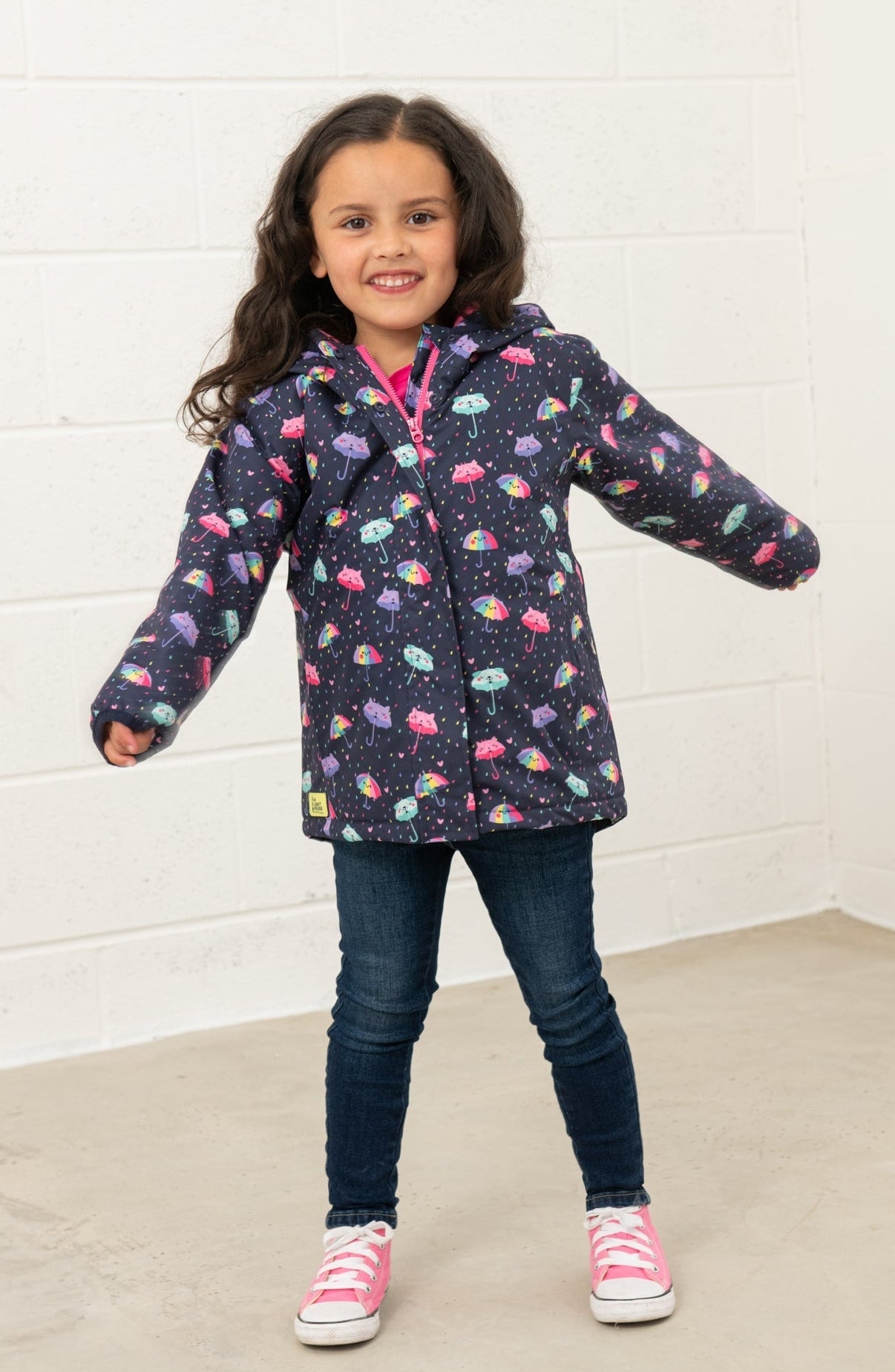 Lighthouse Kids Freya Raincoat - Umbrella Print