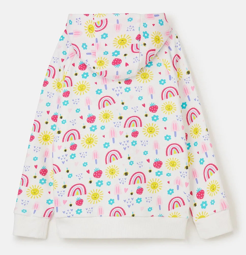 Lighthouse Kids Jessie Hoodie - Rainbow Sunshine Print