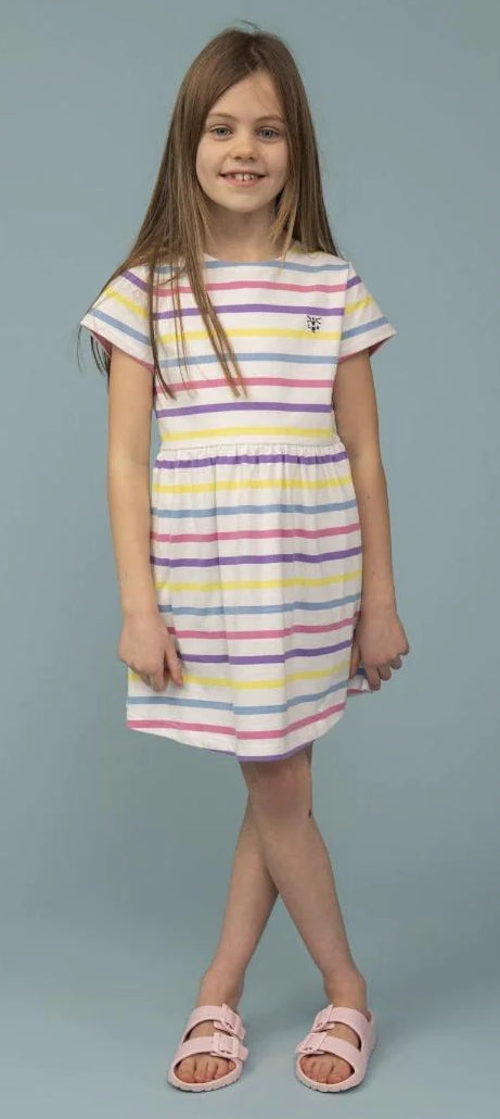 Lighthouse Kids Ellie Dress - Multicoloured Stripe