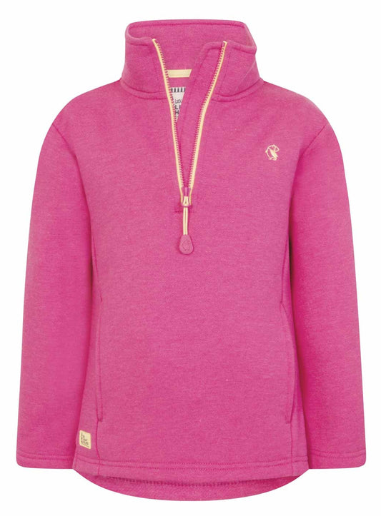 Lighthouse Kids Robyn Sweatshirt - Fuchsia Pink Marl