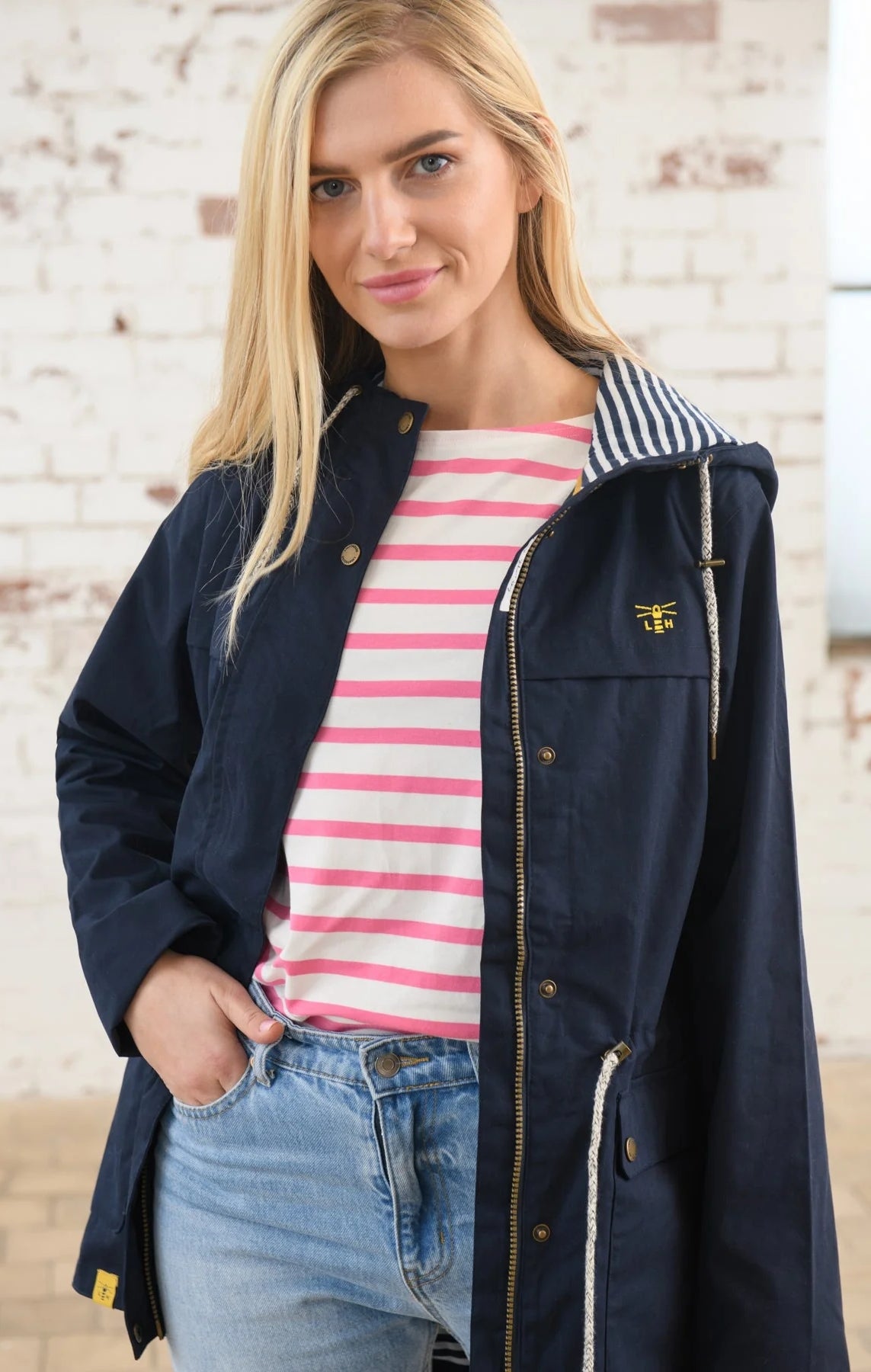 Lighthouse Womens Alicia Waterproof Jacket - Navy