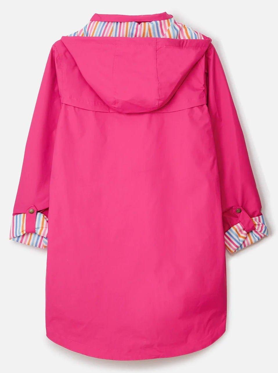 Women's Lighthouse hooded Rebecca waterproof coat in Azalea Pink.