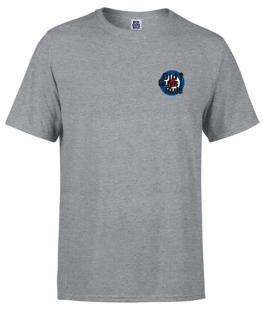 Old Guys Rule Mens 'Talkin About My Generation II' Printed T-Shirt - Sport Grey