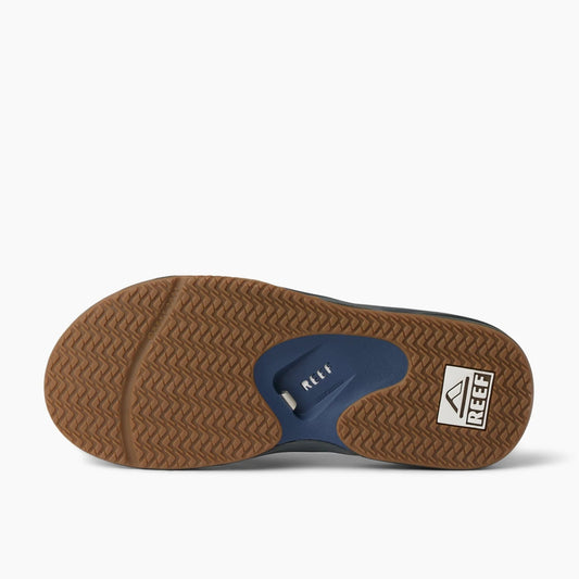 Reef Mens Fanning Bottle Opener Flip Flops - Navy / Shadow
