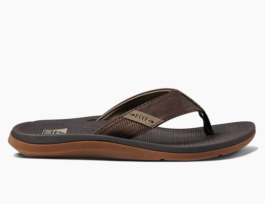 Reef Mens Santa Ana Flip Flops - Brown