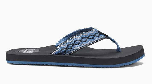 Reef Mens Smoothy Flip Flops - Vintage Blue