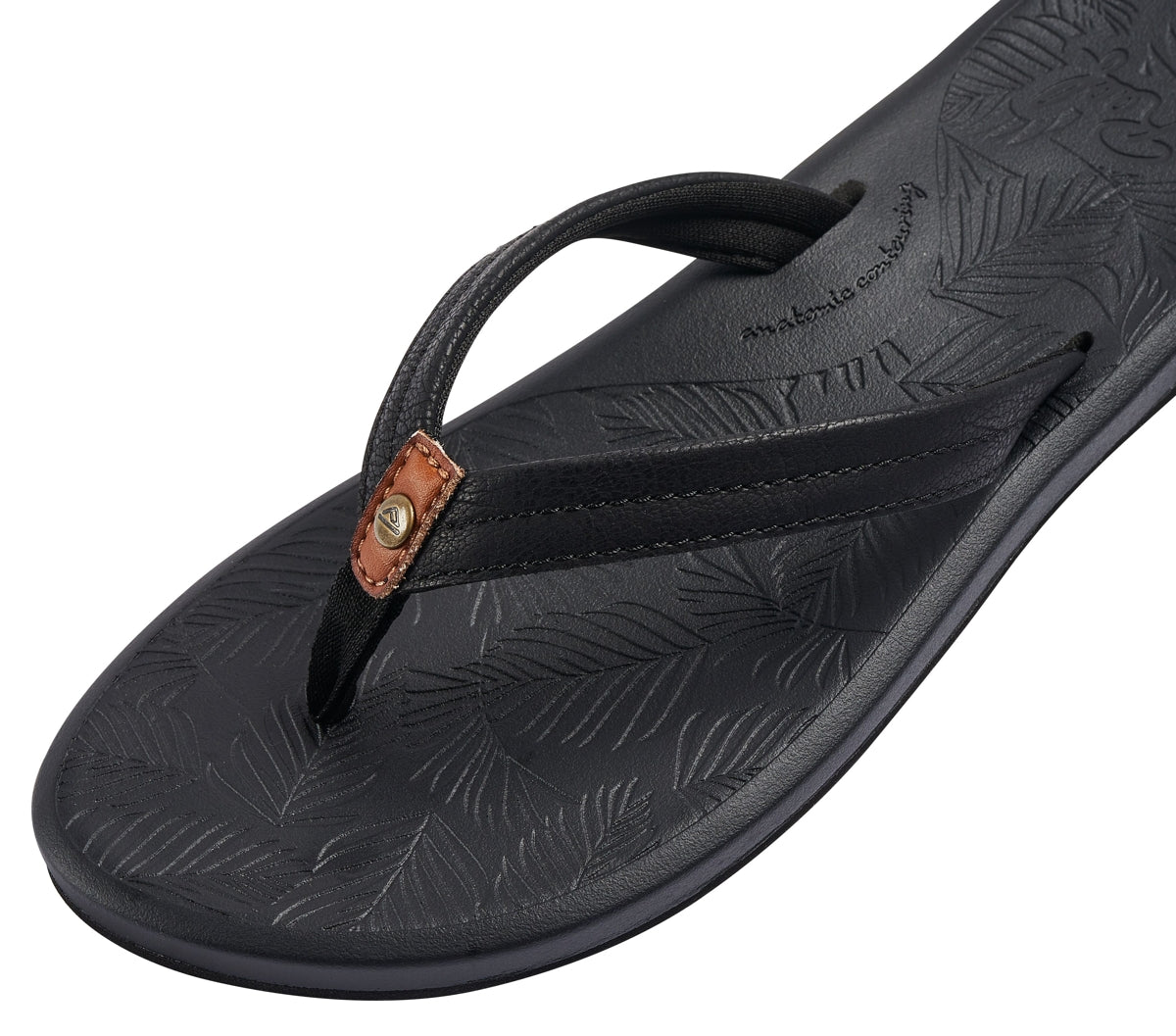 Reef Womens Tides Flip Flops - Black